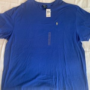 Polo Ralph Lauren T-Shirt Royal Blue & Yellow XXL